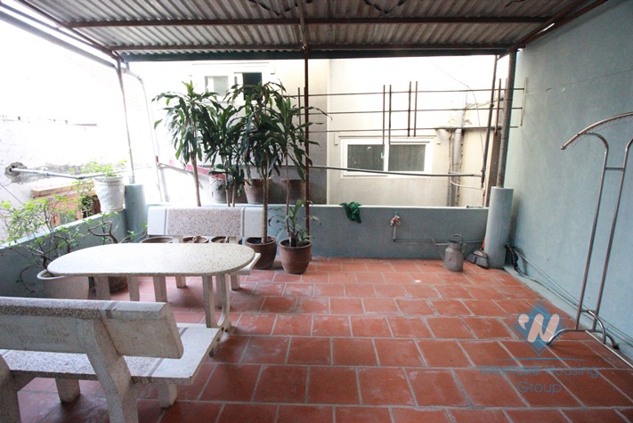 Newly renovated house with 05 bedrooms for rent in Xuan Dieu Street, Tay Ho, Hanoi.